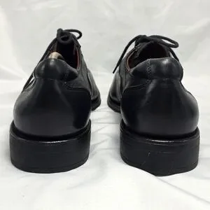 Johnston & Murphy Stricklin Black Leather Dress Oxfords Mens Size 10.5 Johnston & Murphy | Shoes | Johnston Murphy Stricklin Black  main image 4